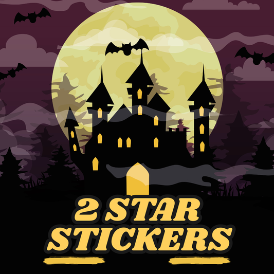 2⭐Star Stickers!