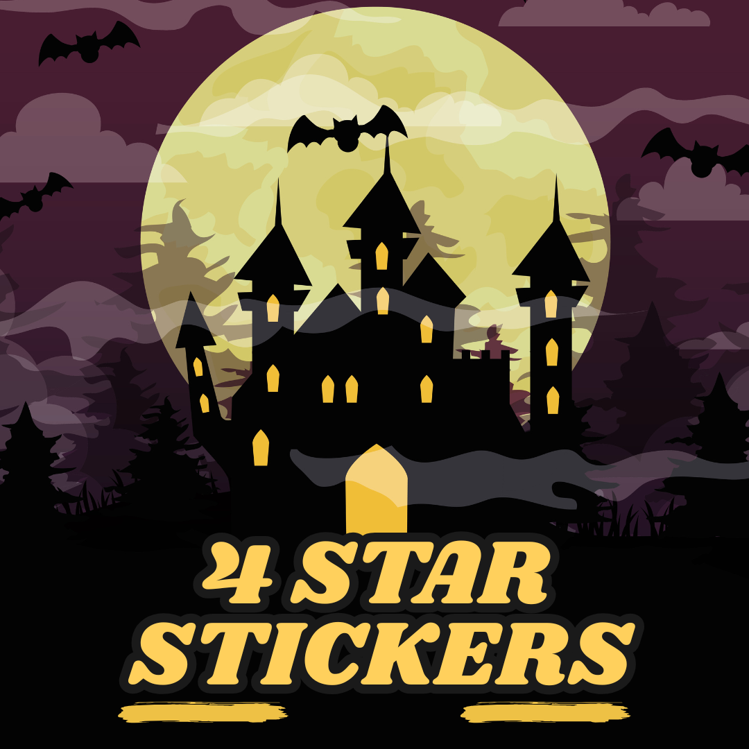 4 ⭐ Star Stickers!