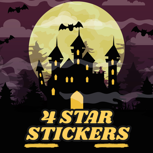 4 ⭐ Star Stickers!