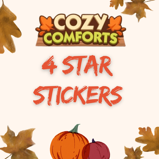 4 ⭐ Star Stickers!